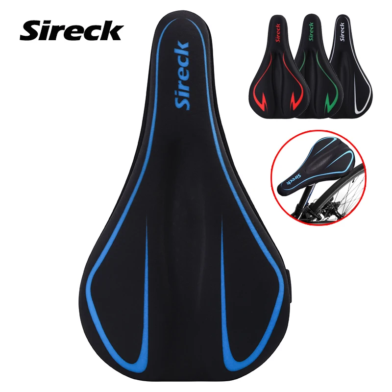 Ажурное дышащее удобное седло Sireck для дорожного велосипеда мягкая подушка