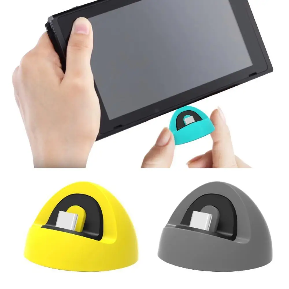 

Portable Charging Dock for Nintendo Switch Lite Type C Charger Base Stand 3 Colors New Charger Base Stand Charging Dock Switch
