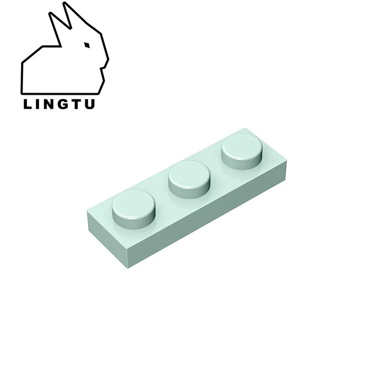 LINGTU строительный блок для бренда Fro Lego 3623 1x3 пластин Развивающие детские