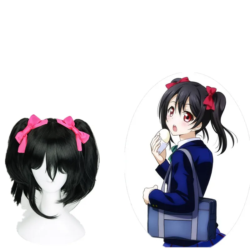 Отлично! Парик для косплея Love Live костюм Нико Ядзава парики взрослых из аниме на