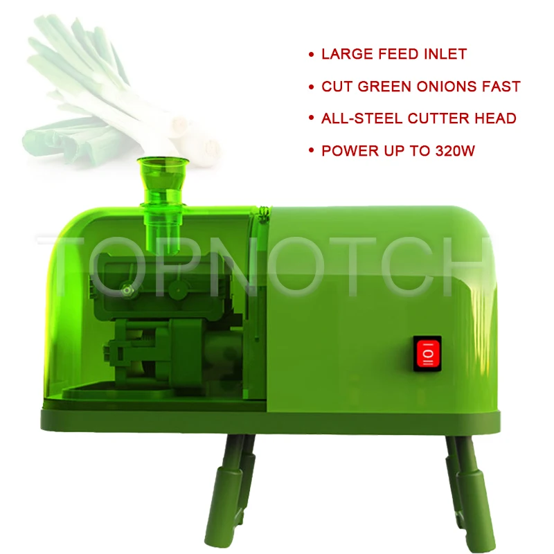 

Restaurant Small Model Leek Cutter Scallion Cutting Shallot Shredding Machine