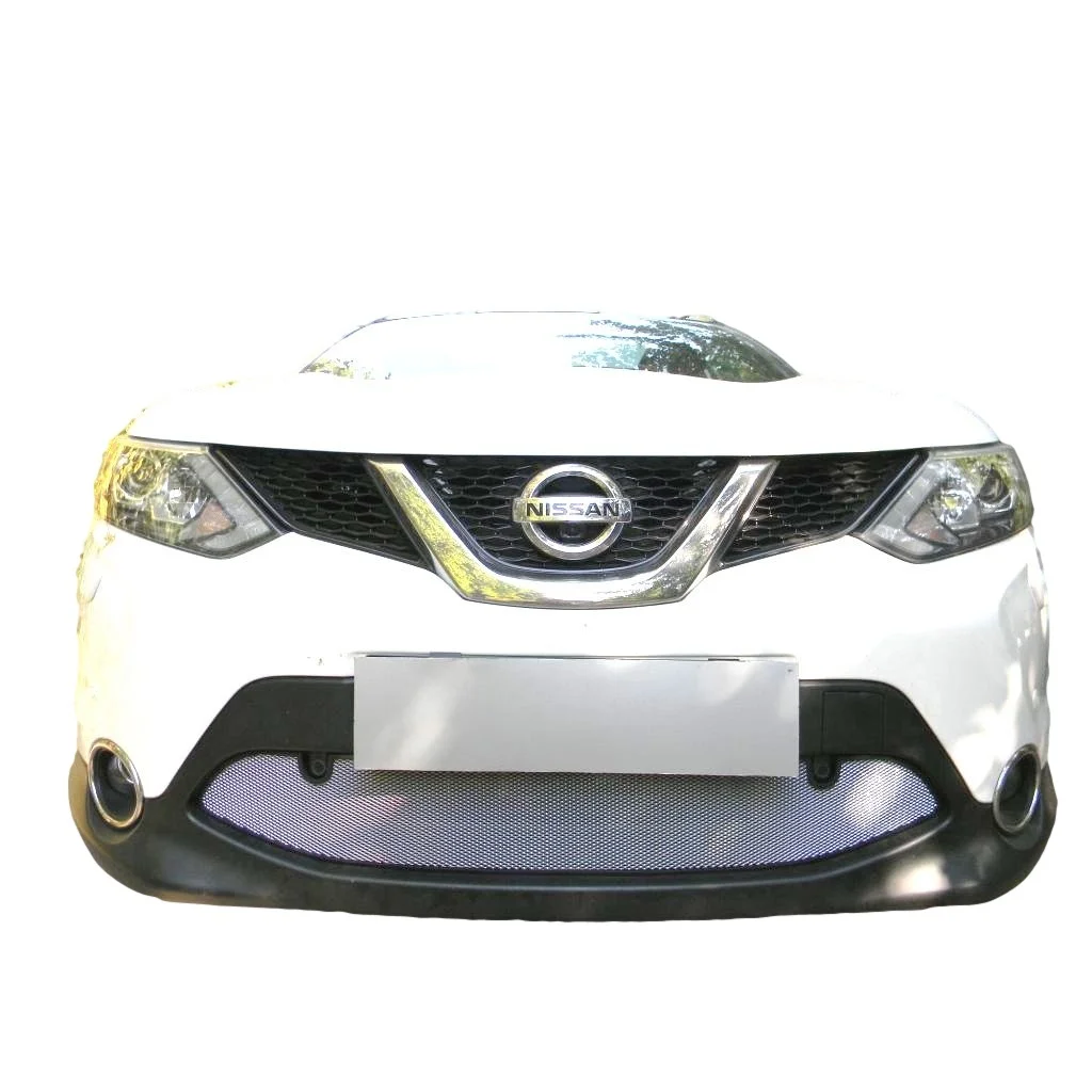 Защитная сетка на решетку радиатора Nissan Qashqai J11 2014 2018 защита от насекомых и камней
