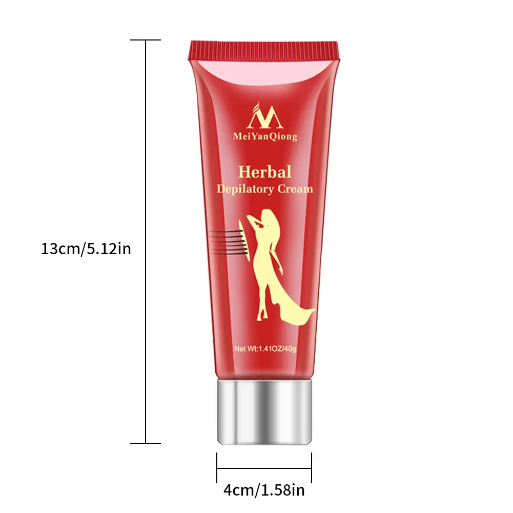 

Depilatory Cream Painless Gentle Herbal Hair Removal Cream Hair Growth Inhibitor Pore Dirt Armpit Mild And Not Irritating Care