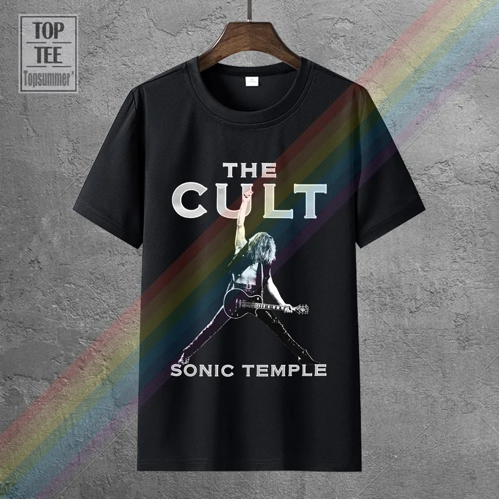 Футболка с изображением рок группы The культ Sonic Temple British Rock Размеры: от S до