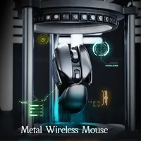 Цельнометаллическая мышь с тихими кнопками, 1600 DPI. Дизайном занимался Гигер, видимо. #2