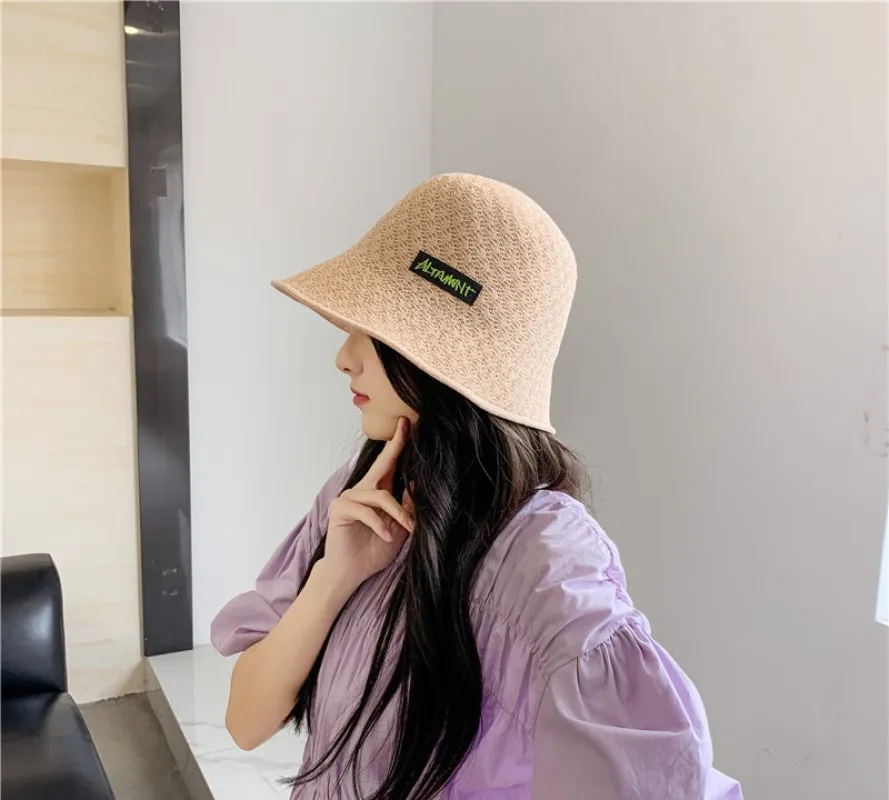 

2021 new fisherman hat leisure breathable sunshade hat solid color fashion basin hat trend hat