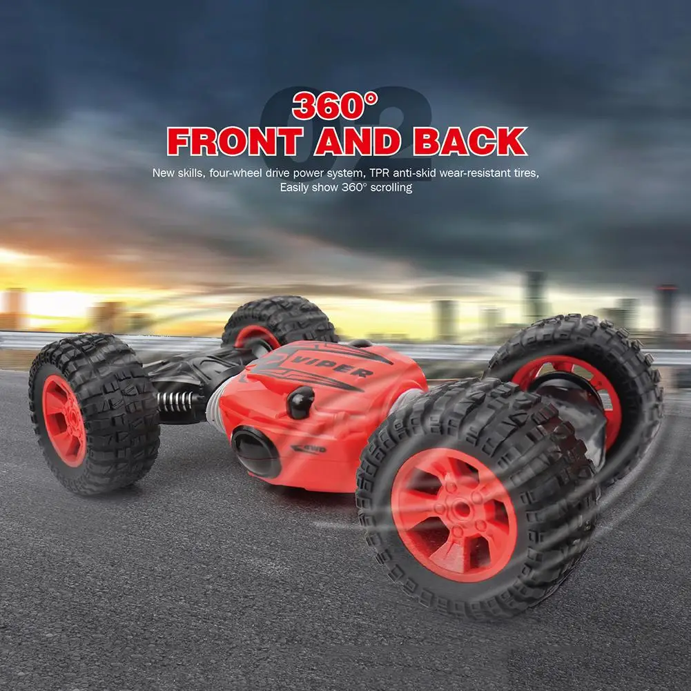 1/16 2 4G 4WD двухсторонний автомобиль с дистанционным управлением трюковая машина