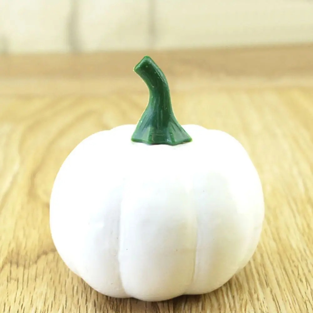 8 шт Хэллоуин Пена Искусственные тыквы DIY искусственные фрукты орнамент моделирование растение для украшения дома для детского сада семейный бар