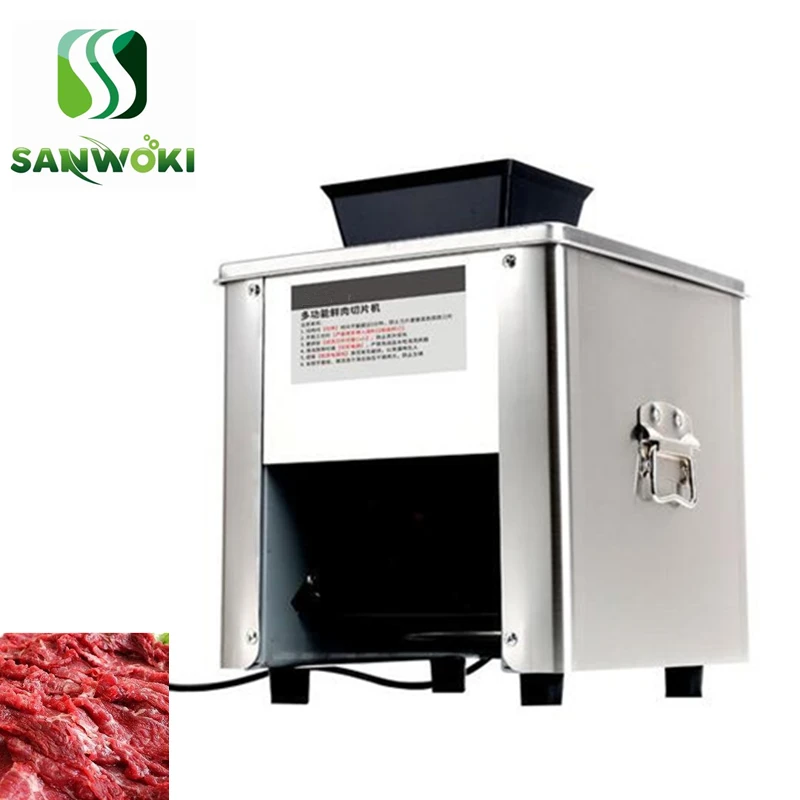 Коммерческая автоматическая машина для резки свежего мяса нарезки говядины