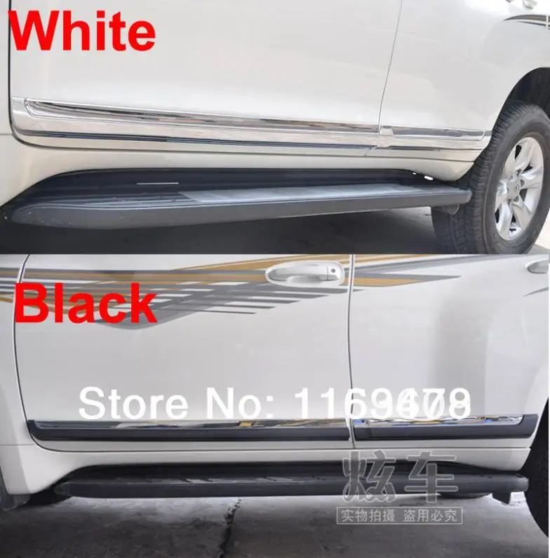 Для Toyota Prado FJ150 2010 2013 украшение автомобиля Боковая дверь линия отделка кузова