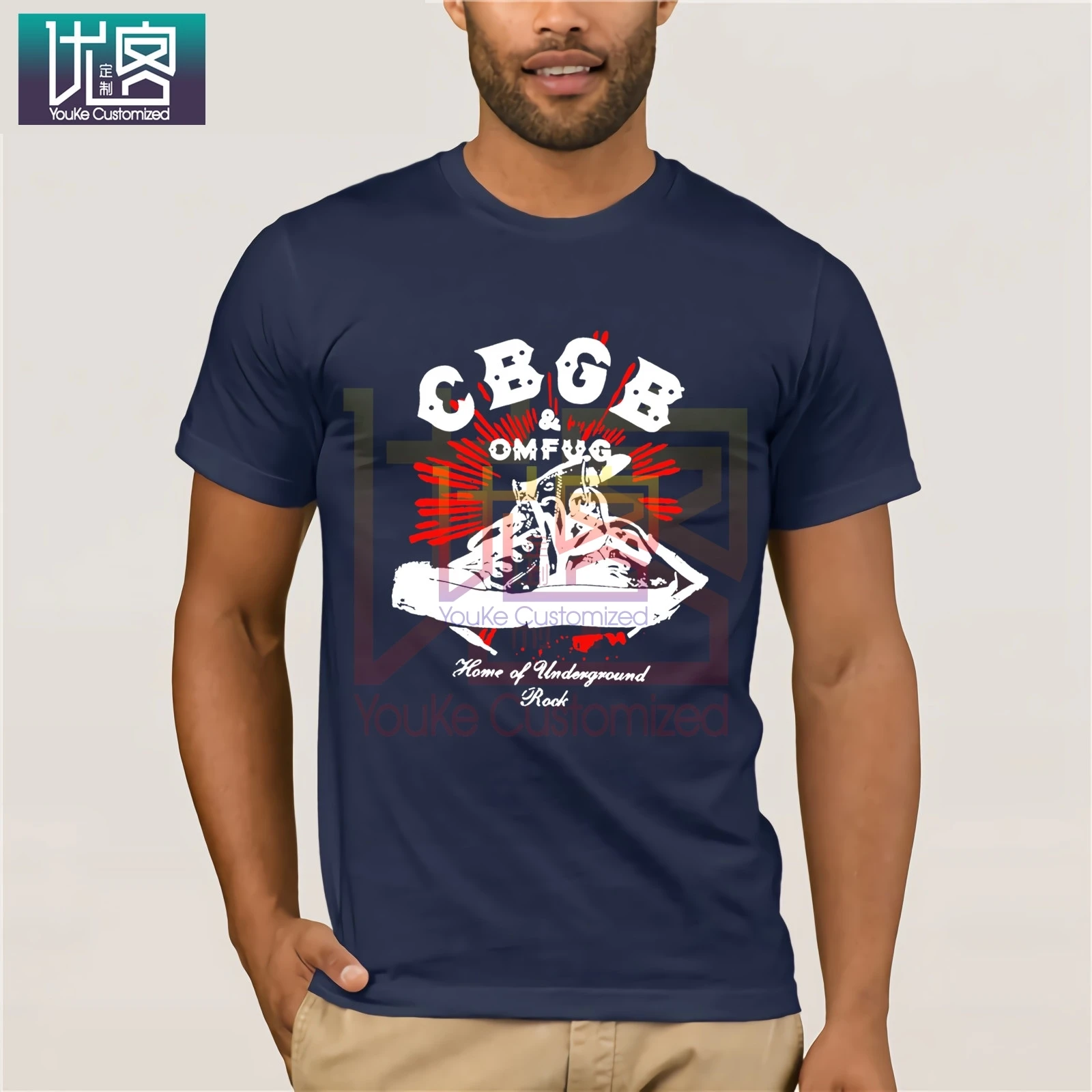 Обувь взрослая футболка Одежда популярная с круглым вырезом 100% хлопок футболки