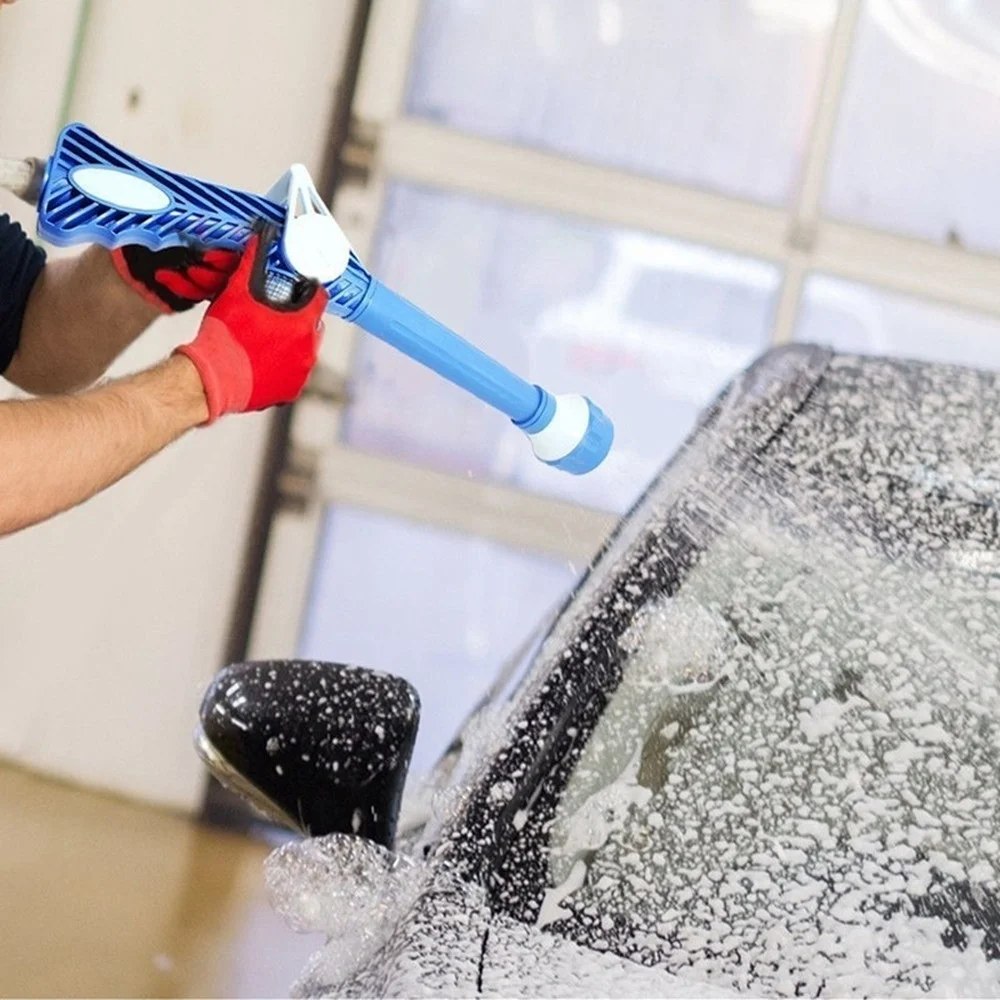 Многофункциональный водяной пистолет пенная насадка садовый шланг автомойка