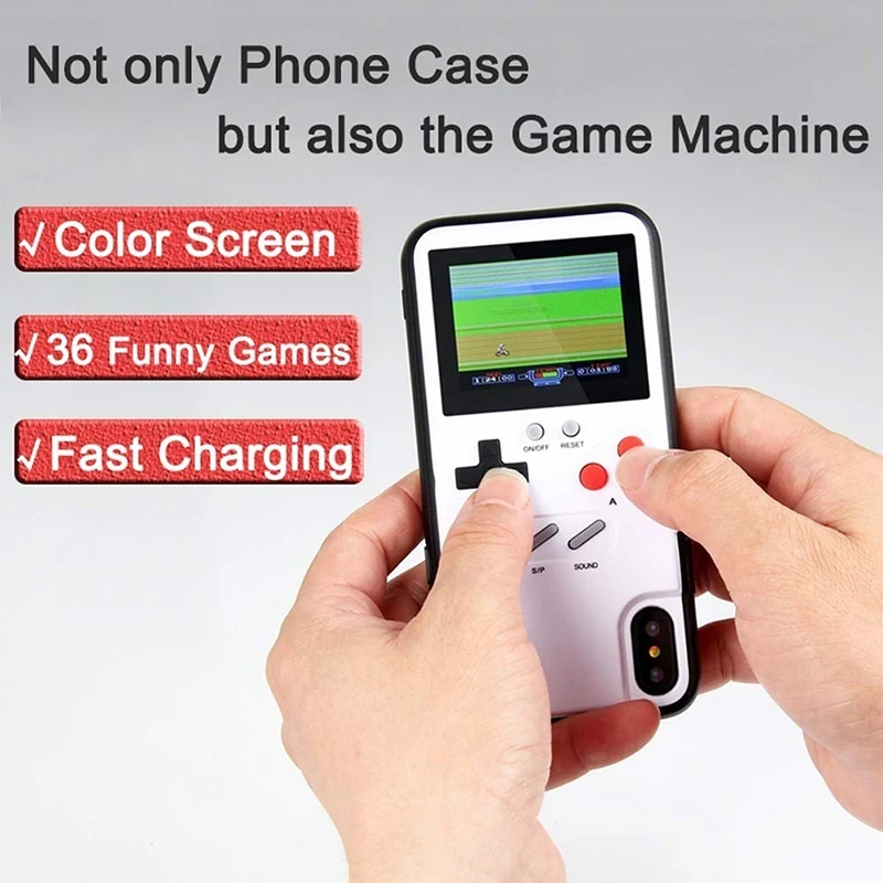 36 Classic Games Gameboy Phone Case For iPhone SE 2020 11 Pro XS MAX XR X 8 7 6 S Plus Huawei P40 P30 P20 Color Screen Cover | Мобильные