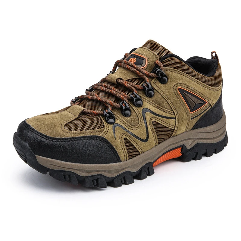 

New Hiking Shoes Men Outdoor Trekking Waterproof Anti-Slip Low-Top Sneakers Cross-Country Climbing Shoes Scarpe Uomo 39-47 Yards