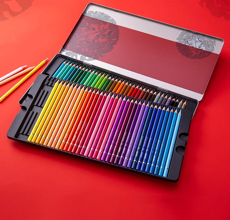 

36/48/76 Colors Professional Oil Color Pencils Set Lapis Artist Painting Sketching Wood Color Pencil School Art Supplies