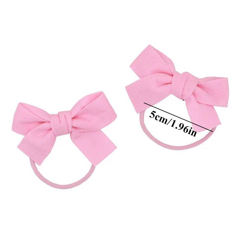2 шт. милые корейские однотонные аксессуары для волос с бантом |