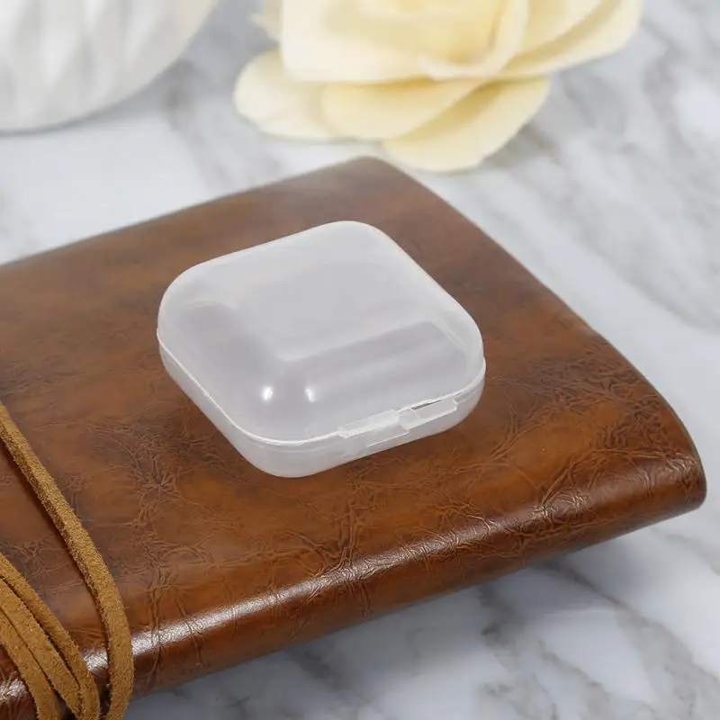 Чехол для наушников пластиковый мини-бокс хранения чехол SD-карты прозрачный