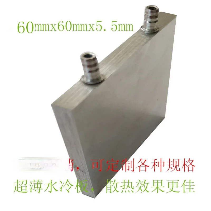 

5,5 мм Толстая ультра-тонкий водяного охлаждения головки жидкость холодной воды плиты мобильный телефон водяного охлаждения Процессор Граф...