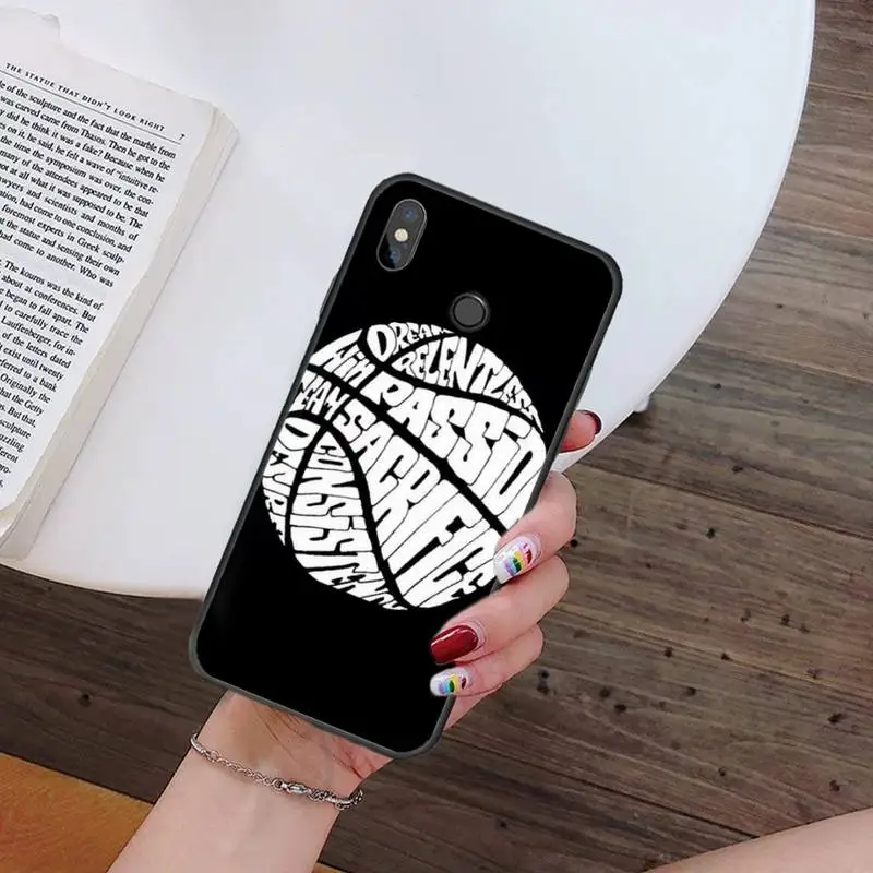 

Sport Love Basketball Texture Phone Case For Xiaomi Redmi 7 9t 9se k20 mi8 max3 lite 9 note 8 9s 10 pro Shell Cover Funda