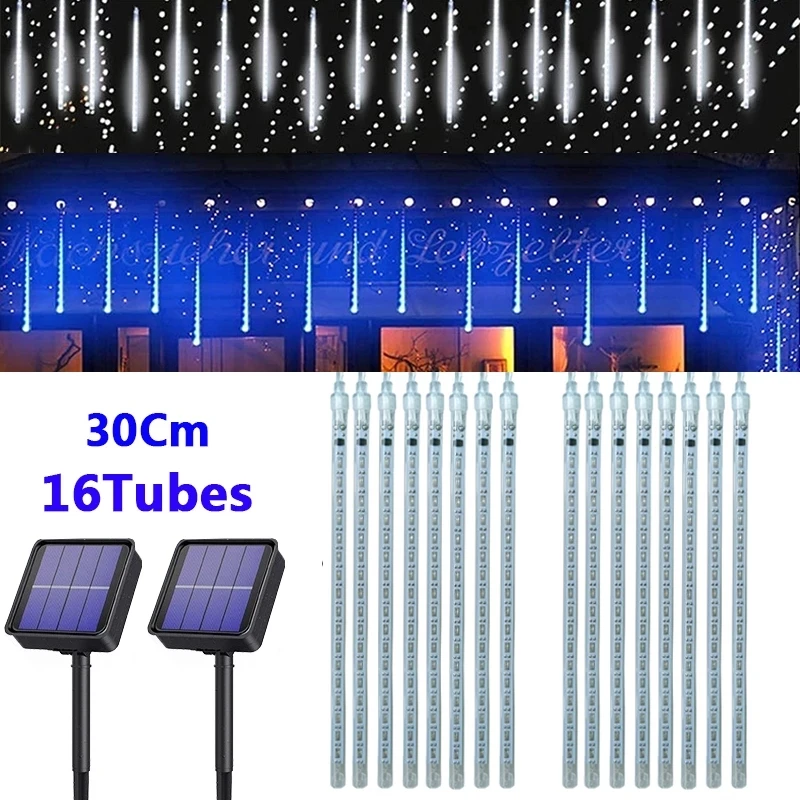 Гирлянсветильник-метеоритный дождь водонепроницаемая 8 трубок | Освещение