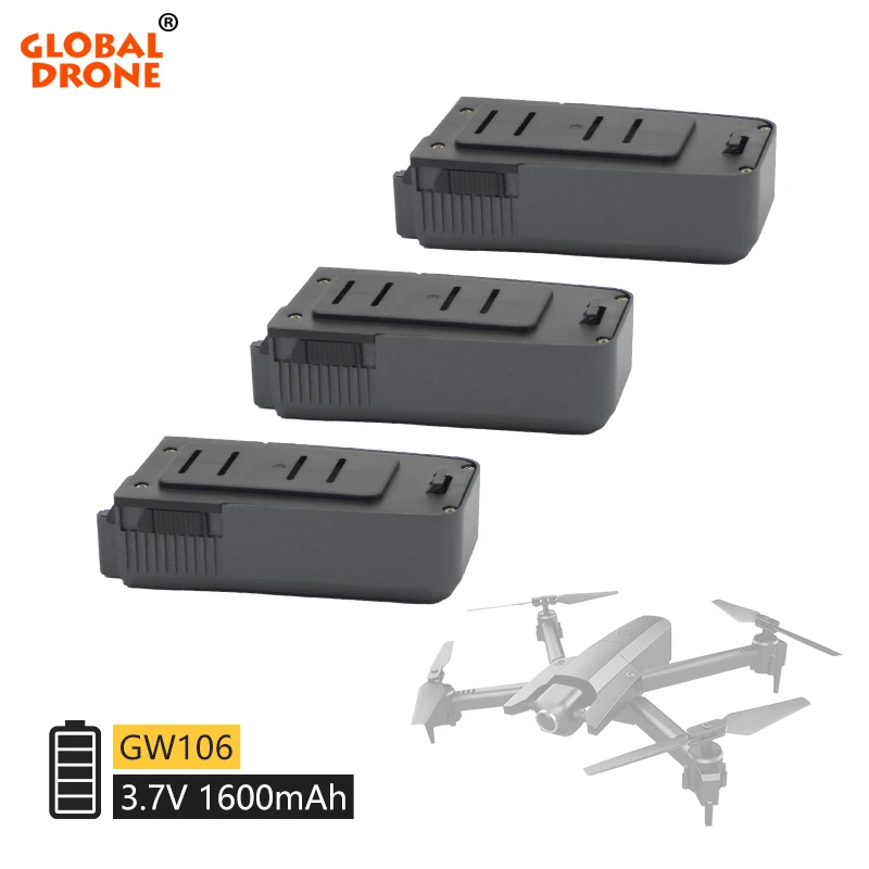 Батарея Drone GW106 оригинальный литий полимерный аккумулятор для 3 7 В 1600 мАч|Детали и