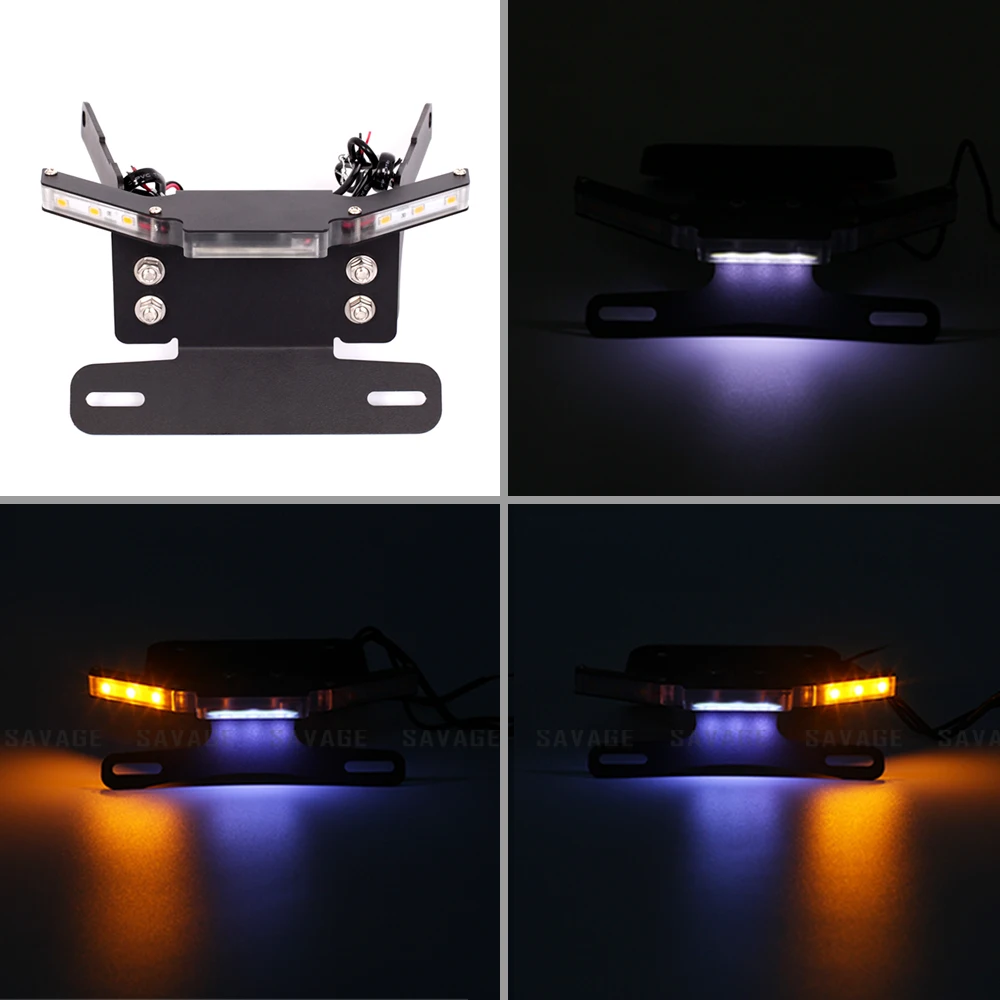 

Tail Tidy Fender Eliminators For HONDA CB900F HORNET 2001-2007 CB900 2006 Motorcycle License Plate Holder LED Turn Signal Light