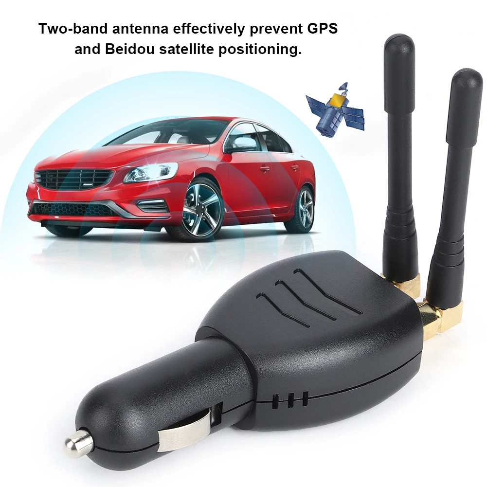 

DC12V Universal GPS BDS Signal Interference Blocker 2 Bands Antenna Anti Tracking Stalking Protection GPS Signal Blocker