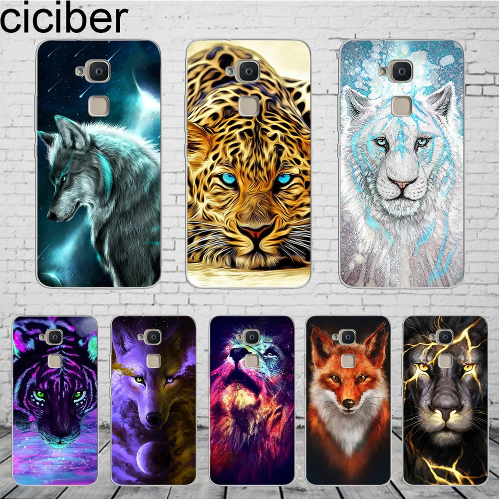 Ciciber животное Лев тигр для BQ Aquaris C U2 U X5 V VS X2 X Lite Pro Plus Fundas E5 E4.5 M5 M5.5 M4.5 телефонный