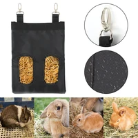 hay bag feeding dispenser container for rabbit guinea pig small animals pets pet supplies hanging pouch feeder holder