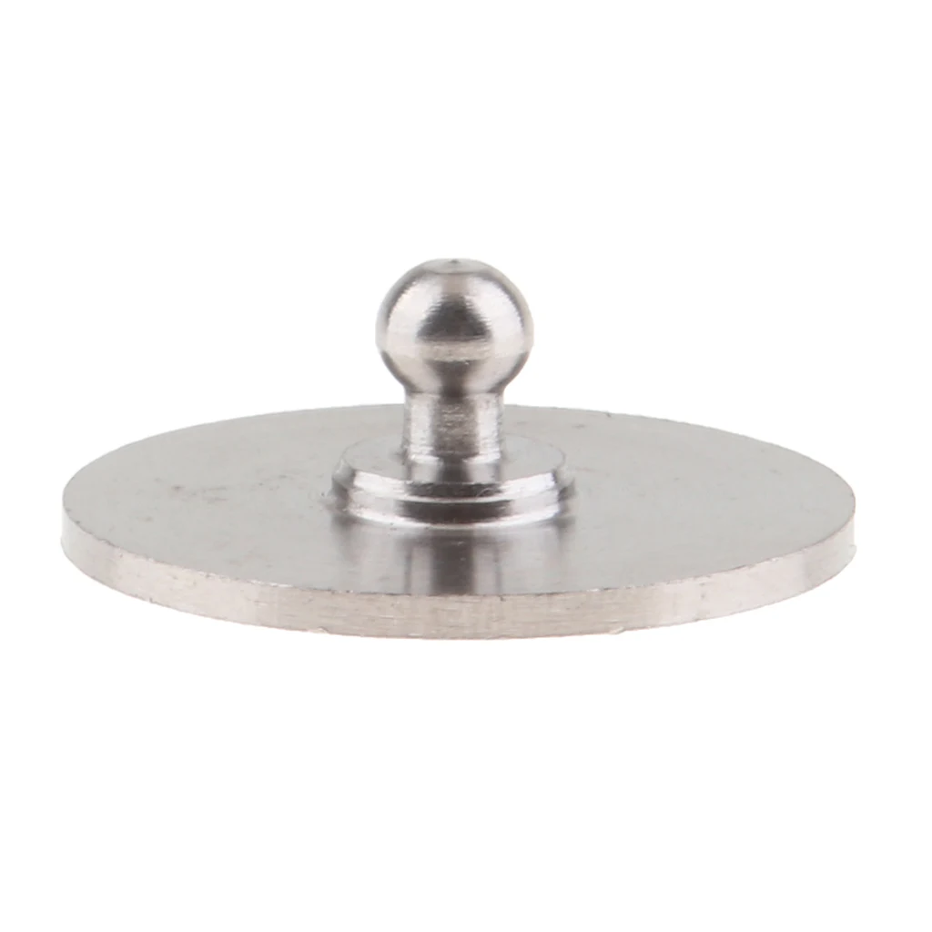 

Durable Boat Marine Canvas Snaps Button Cap Buckle 3/8 inch Diameter, Silver