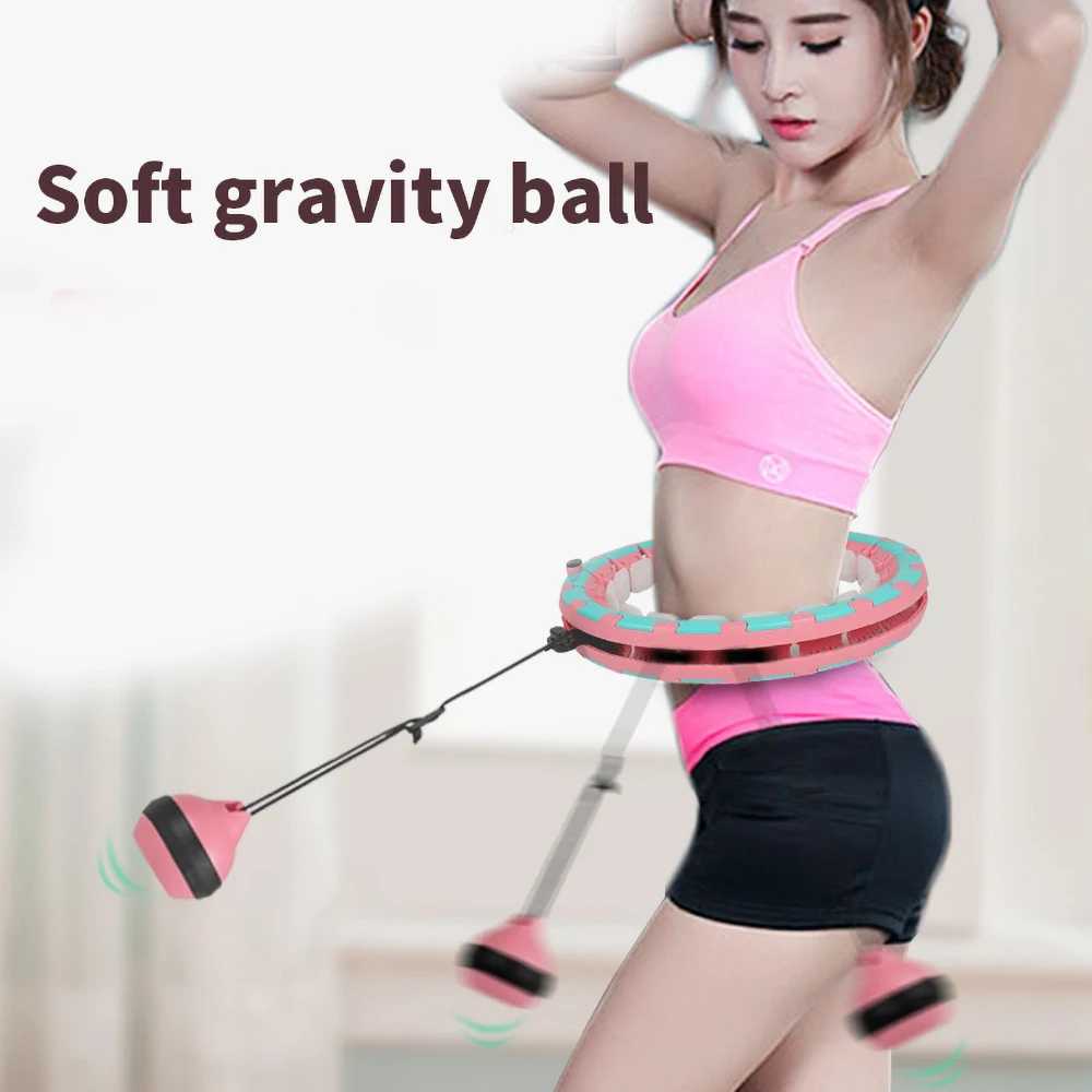 Adult Smart Lazy People Lose Weight Magic Smart Hoop Adjustable Thin Waist Exercise Gym Hoop Fitness Equipment