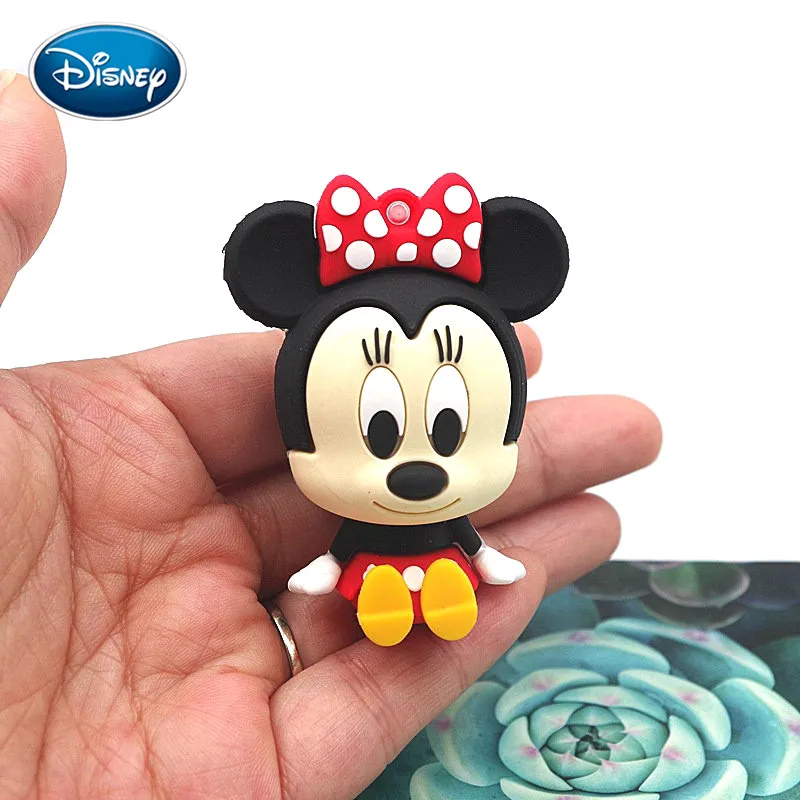 Disney Микки и Минни Маус мультфильм милый эпоксидной смолы куклы для цепочек
