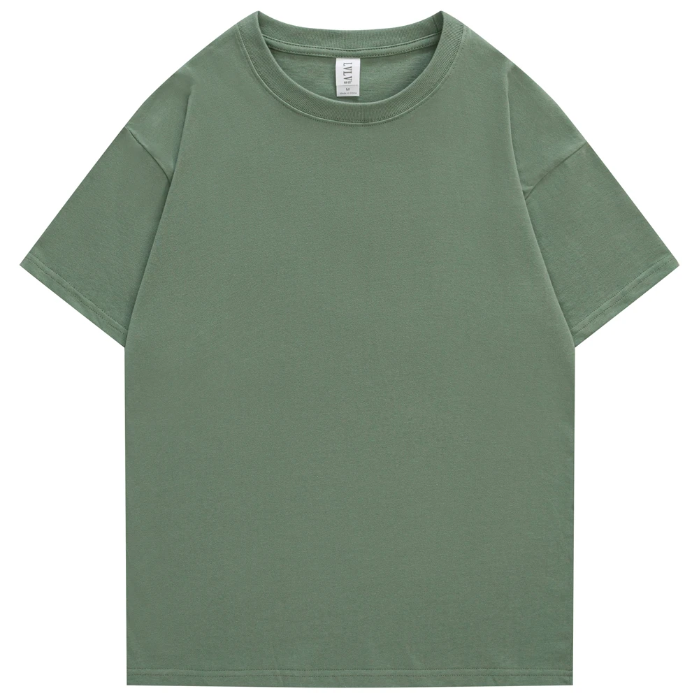 Футболка XS-4XL для мужчин и женщин базовая Повседневная хлопковая рубашка с