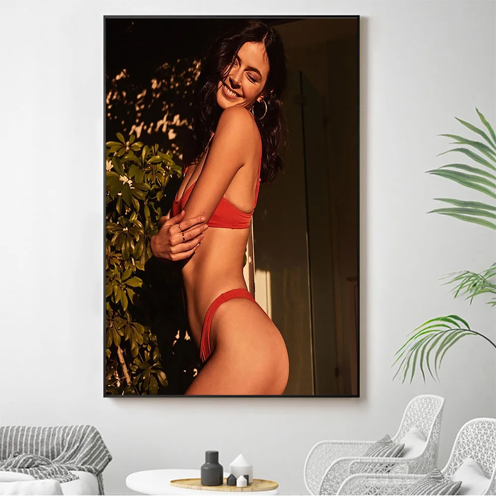 

Silk Cloth Wall Poster Sadie Newman Sexy Model Star Art Home Decoration Gift