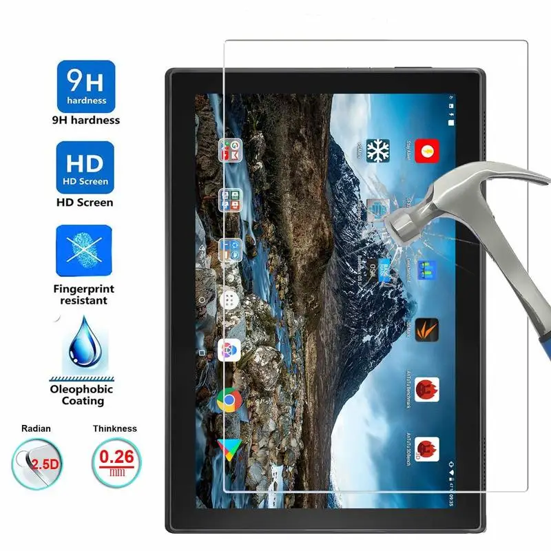 Закаленное стекло для защиты экрана Lenovo Tab 4 10 1 дюйма прозрачное Защитное с