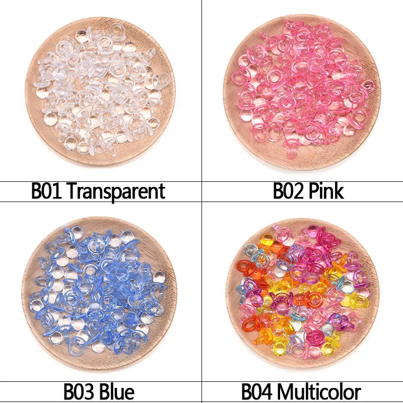 Рисунок 3 - 50 шт цветные прозрачные акриловые