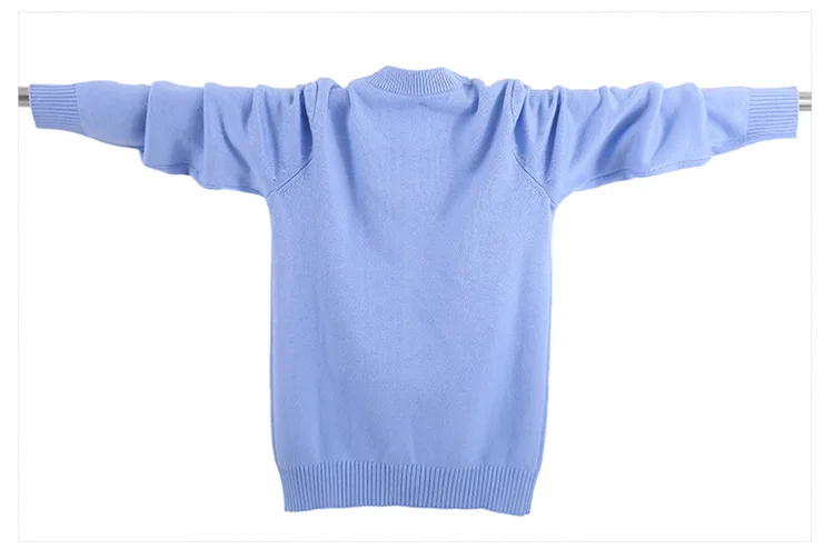 Зимний высококачественный кашемировый свитер детский пуловер теплый шерстяной