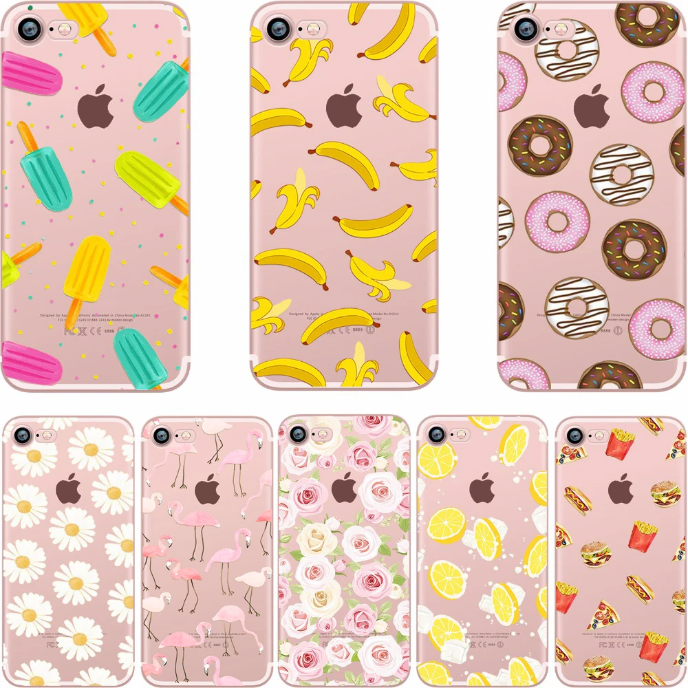 Ciciber мягкий чехол из ТПУ с изображением фламинго ананаса и цветов для iphone 11 Pro Max 6 6S