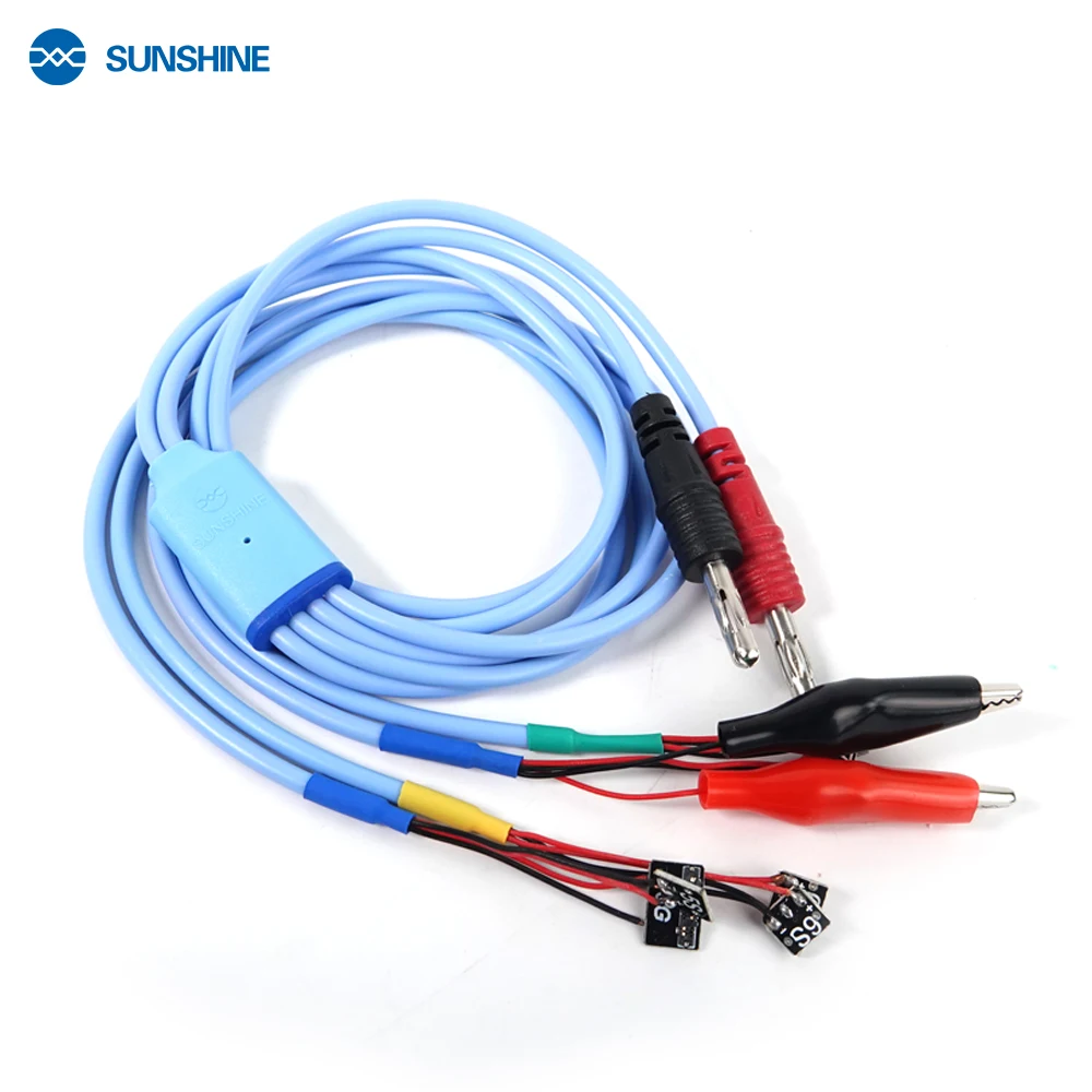 

SS-908B Mobile Phone Power ON/OFF Boot Line For iPhone 5-11 Smart DC Power Supply Test Cable Charging Wire Motherboard Repair
