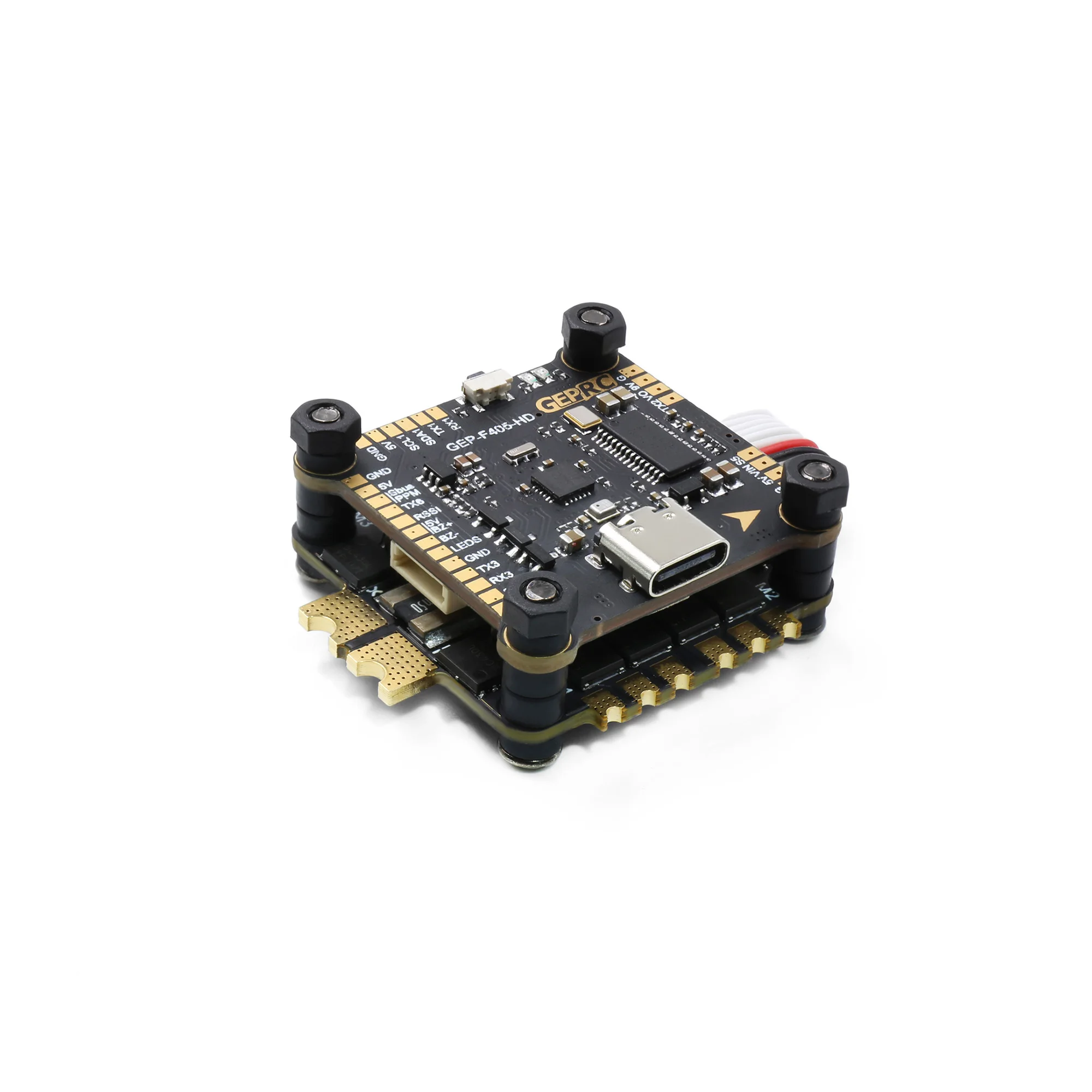 Контроллер полета GEPRC SPAN F405 HD Stack 3 6S MPU6000 BetaFlight OSD F4 BLheli_32 50A 4in1 ESC для цифровой FPV