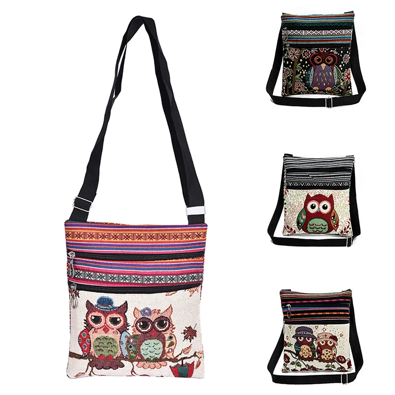 

Canvas Shoulder Bag Messenger Purse Satchel Tote Handbag 1pcs