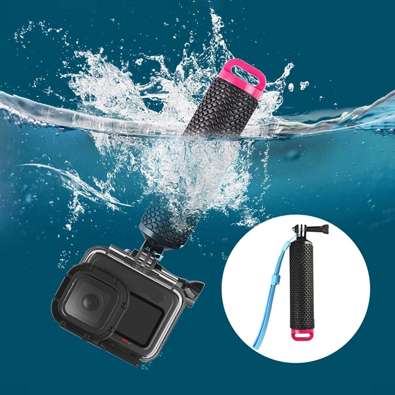 

Water Floating Hand Grip Handle Mount Float Accessories for Gopro Hero 9 Action Cameras for DJI Action