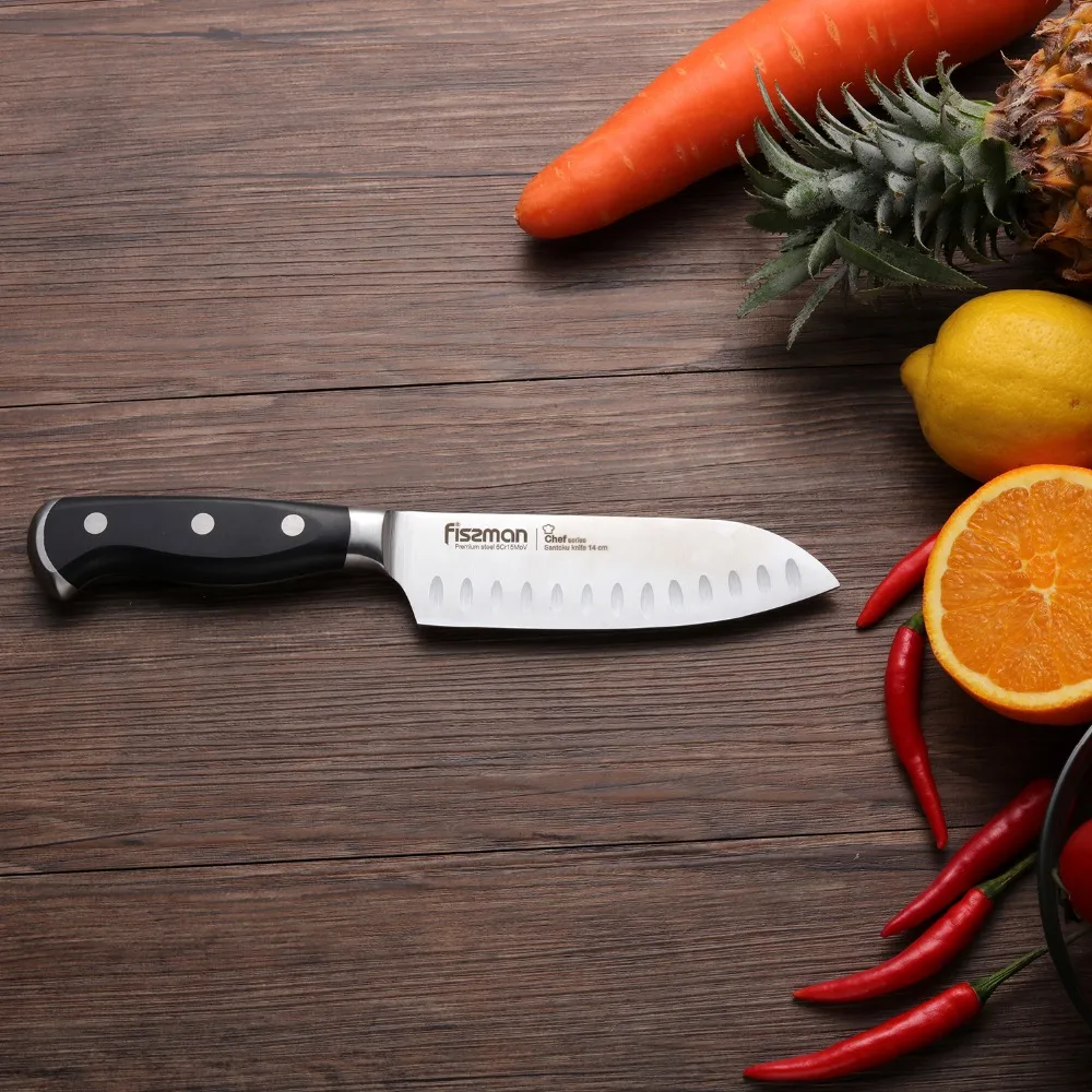 Кухонные ножи серии Chef FISSMAN высокопроизводительный немецкий стальной