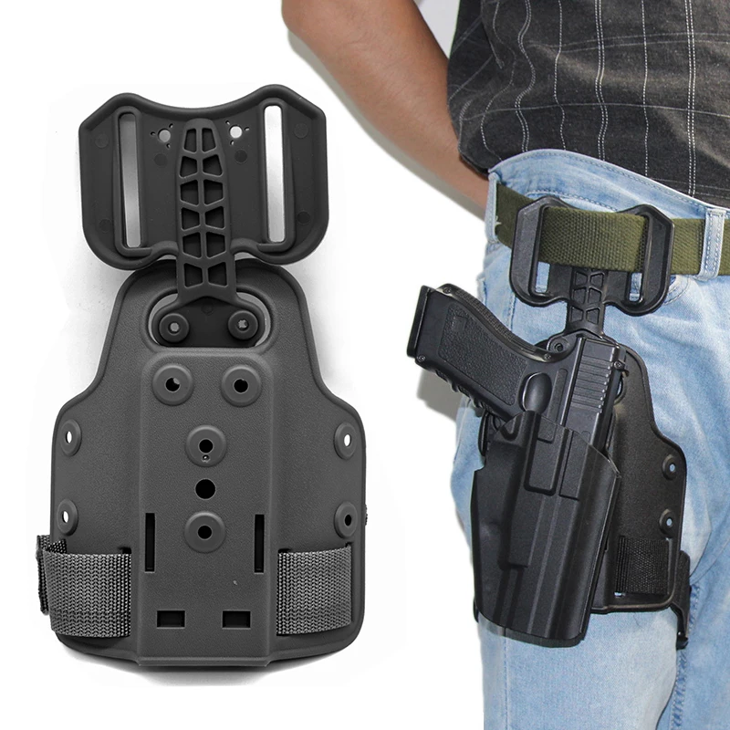 

Военный тактический аксессуары Glock SIG CZ кобура Платформа-адаптер ГОСТ тактическое приспособление для ног набедренная сумка с ремешком