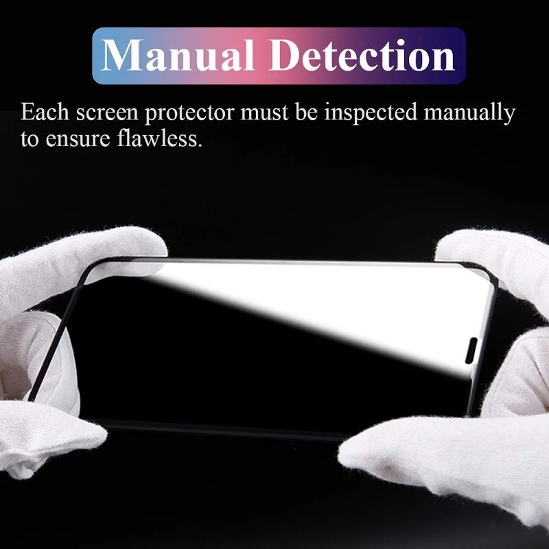 Lion Head Full Cover Tempered Glass Screen Protector for iPhone 13 12 mini 5.4