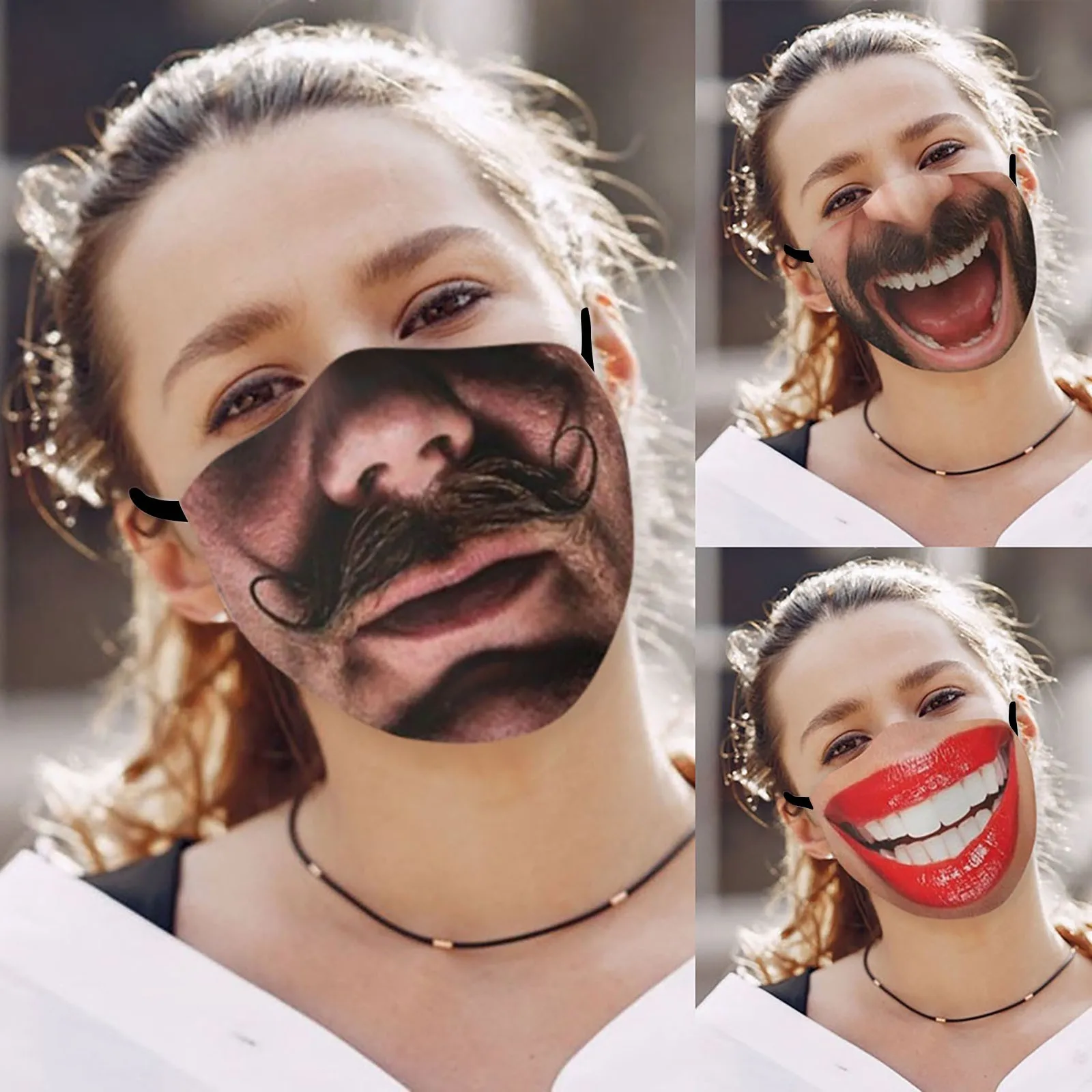 

Маска для лица для взрослых, защитная маска для лица, унисекс, с принтом для взрослых, наружная дышащая маска для рта, маска для лица