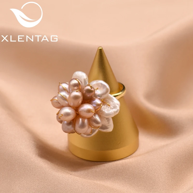 XlentAg на заказ натуральный белый фиолетовый барочный жемчужный светильник с