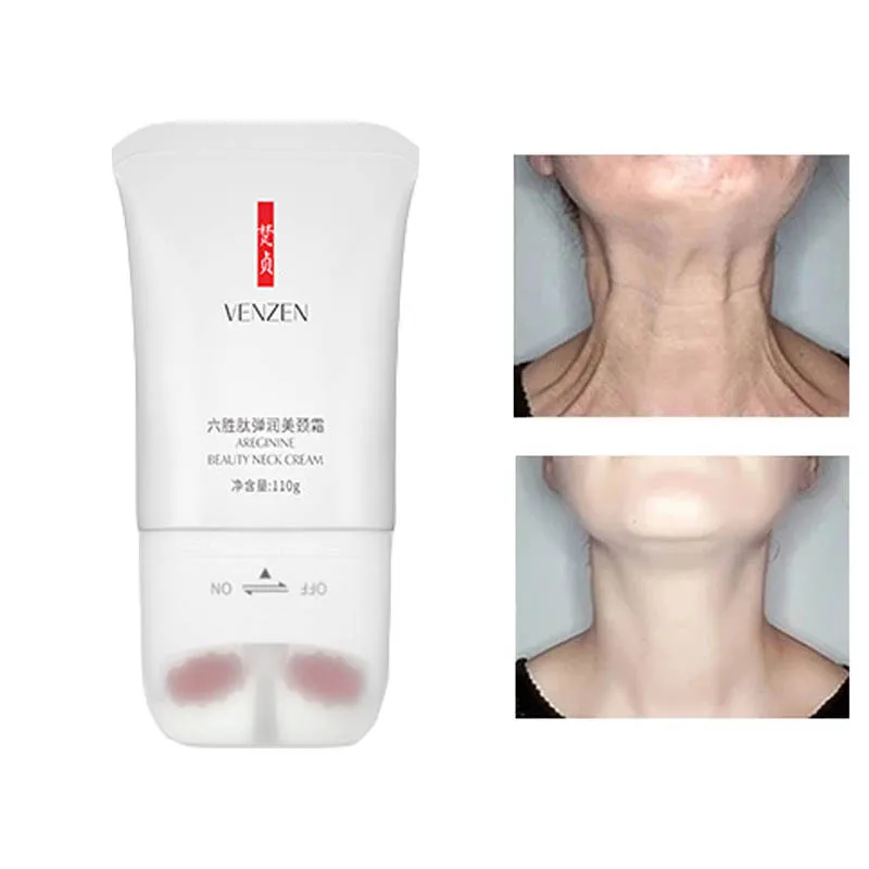 Крем для шеи Beauty с двойным колесиком прокрутки уменьшения и подтяжки морщин