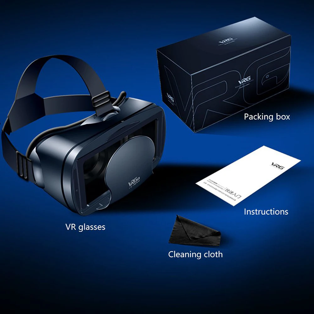 3d-очки виртуальной реальности VRG Pro полноэкранные визуальные широкоугольные Очки