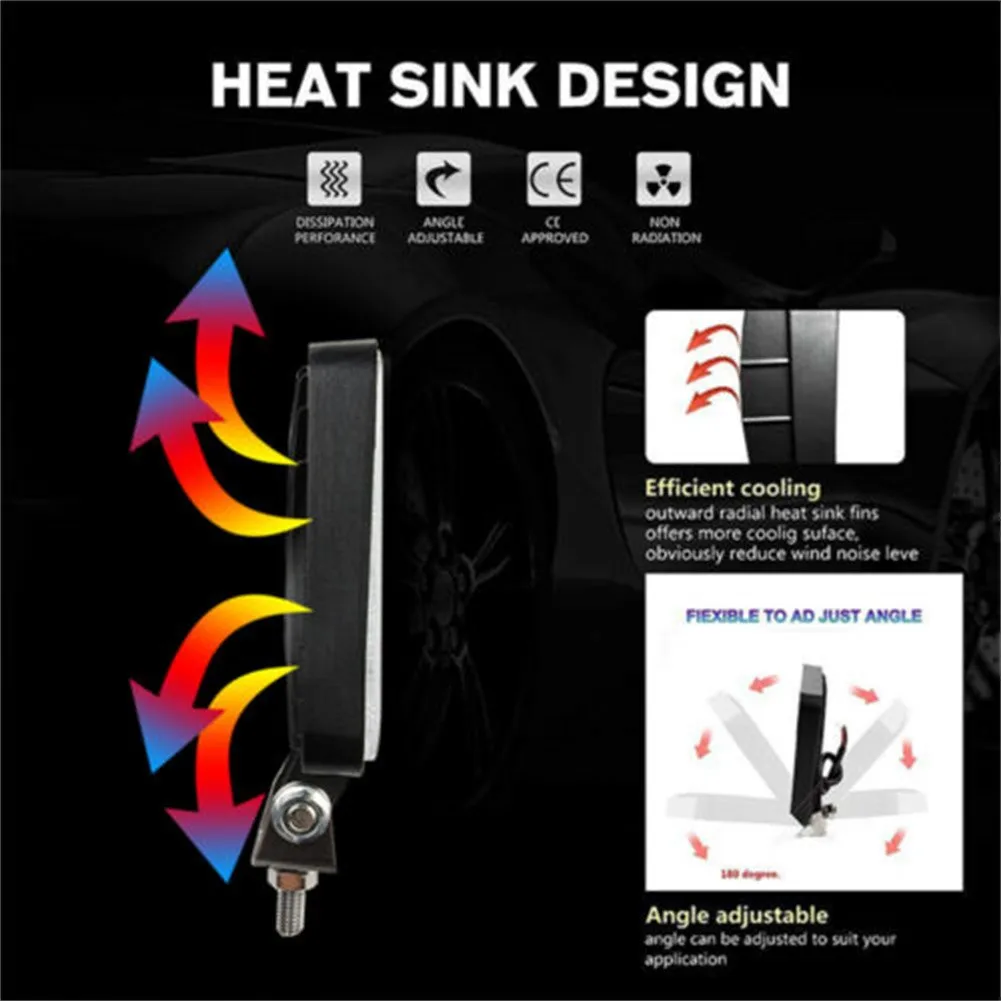 

Аксессуары для рабочего освещения, 14 светодиодный одов, 42 Вт, дополнительсветильник РА